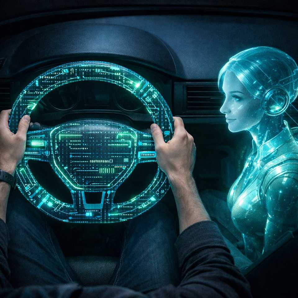 You hold the wheel. AI rides shotgun.